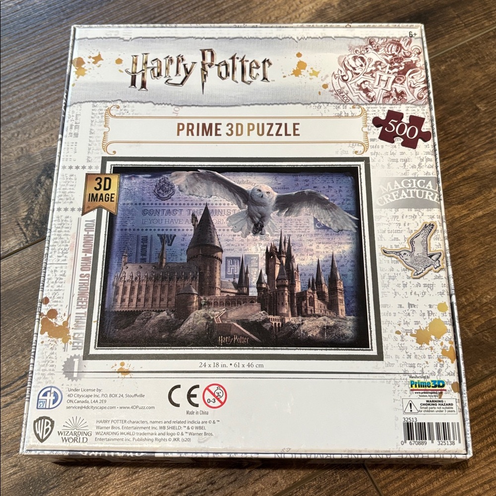 Harry Potter 3D Puzzle by - Multicolor - Picture 3 of 3